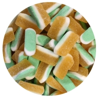 HARIBO Honigmelone - Fruchtgummi in Melonen-Optik mit Schaumzucker